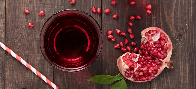 is 100 pomegranate juice from concentrate good for you