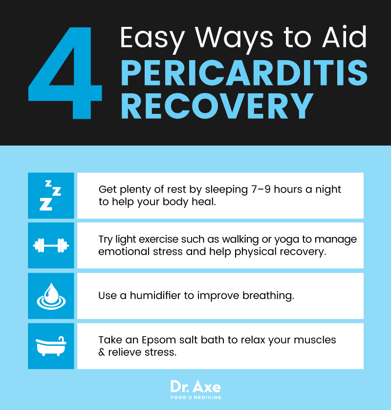 Pericarditis recovery tips Dr Axe