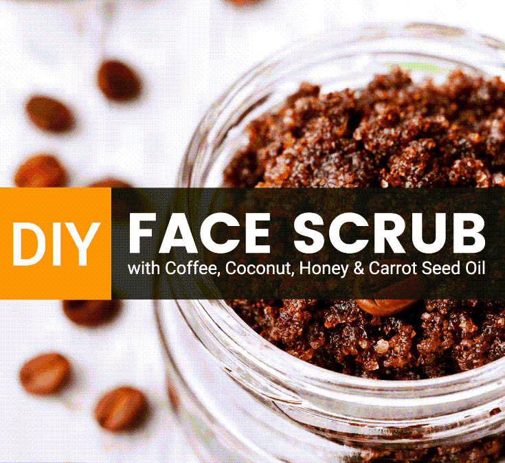 DIY face scrub