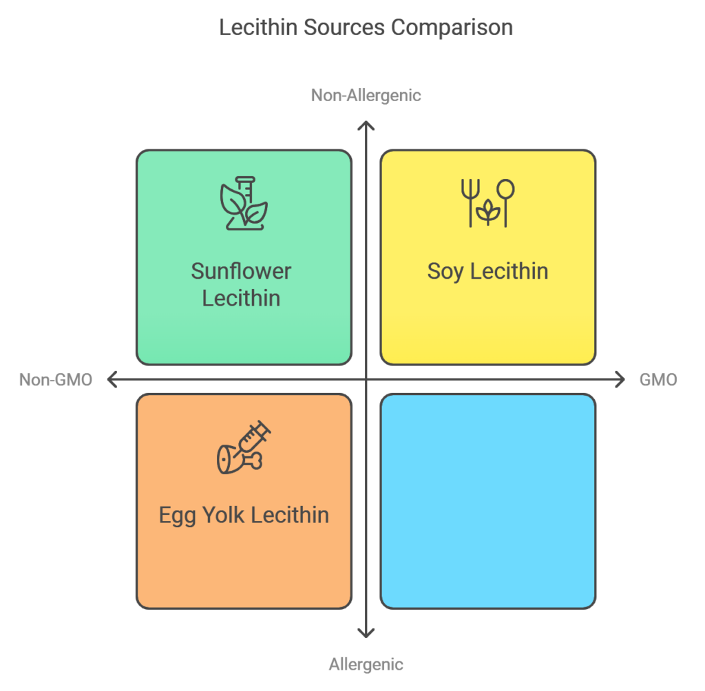 Lecithin Sources Comparison