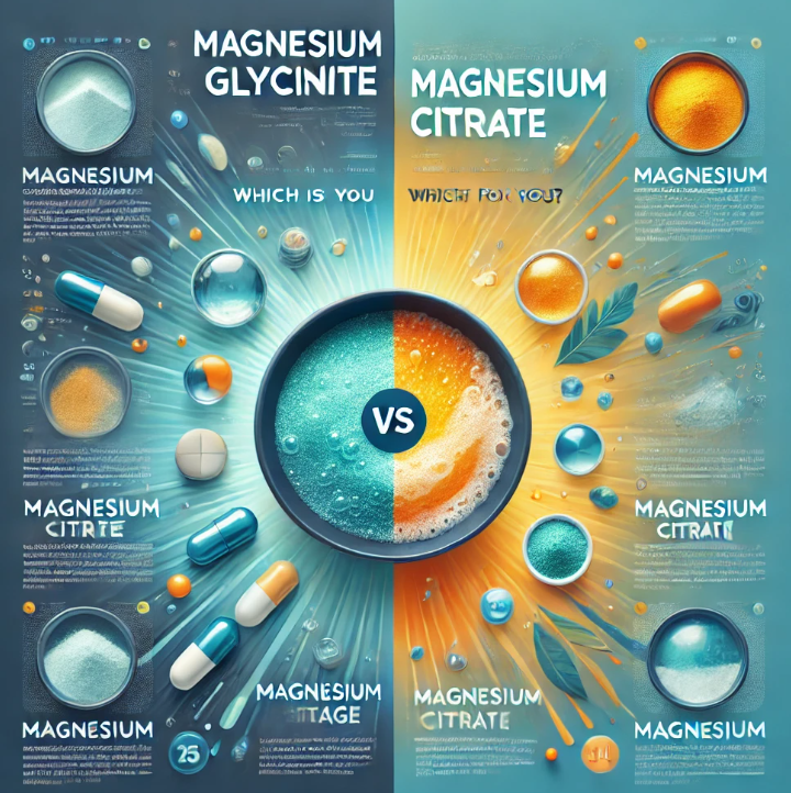 Magnesium Glycinate vs Citrate